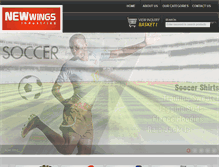 Tablet Screenshot of newwings-ind.com